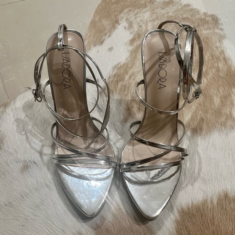 Metallic Silver Heels - Picture 5 of 5